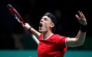 Denis Shapovalov beat Ugo Humbert in the previous round